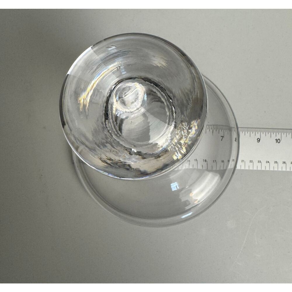 Krosno Poland 11” Crystal Glass Decanter Bottle w/ Stopper- Heavy! Wine Aerator - Picture 6 of 11